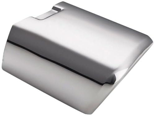 Ulter Sport NX33P Auspuffblende, aus Edelstahl, rechteckig, rechts, 105 x 80 x 200, 50-60 mm