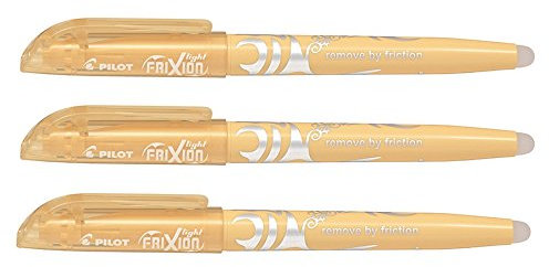 Pilot Frixion Light Pastellorange 3er-Set