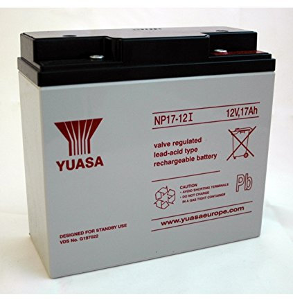 Yuasa - Akku Blei Yuasa 12V 17Ah NP17-12 - NP1712I