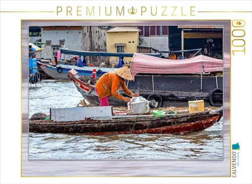 Puzzle · Vietnam, Chua Vinh Trang | 1000 Teile · Lege-Größe 64 × 48 cm · CALVENDO Puzzle
