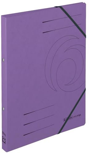 Ringbuch Memphis, 4 Ring-Reiámechanik Lila.