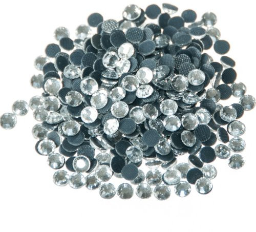 Diamante Me Crystal Clear Hotfix/Glue On Rhinestones size 4mm 500 per pack