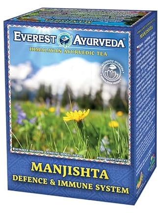 Ayurvedischer Tee 100g, Mischung asiatischer Kräuter bei Erkältung, Husten, schleimlösend, für Abwehrkräfte stärken