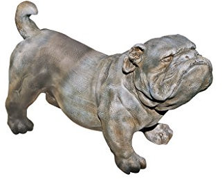 Design Toscano Brutus, die englische Bulldogge, Figur