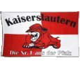 Flagge Fanflagge Kaiserslautern Bulldogge - 90 x 150 cm