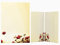 Briefpapier Set 100-tlg. | Sunny Flowers | 50 Blatt Motivpapier DIN A4 | 50 DIN LANG-Briefumschläge OHNE FENSTER