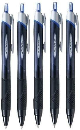 Uni SXN-150-38 Jetstream Kugelschreiber, 0,38, Blau, 5 Stück