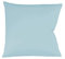 Fleuresse Colours Kissenbezug, Mako Satin, Eisblau, 80 x 80 cm