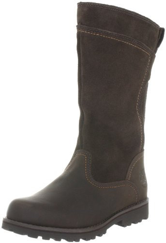 Timberland EK Forestdale Girls WP Tall Boot, Stivali Uomo Bambina, Dark Brown, Taglia Inglesa 5 UK Toddler