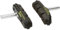 SHIMANO Unisex M65t Bremsschuhe, Schwarz, 1 Paar EU