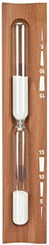 eliga Sablier en Bois Thermique avec Sable Blanc