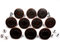 Metal Hacienda Publica Hammer On Jeans Buttons Brass (10, 17mm)