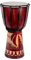 Mittelgroße 30cm Djembe Trommel Bongo Kinder Elefant Holz A2