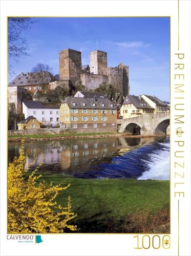 CALVENDO Puzzle EIN Motiv aus dem Kalender Deutschlands Burgen und Schlösser | 1000 Teile Lege-Größe 48 x 64 cm Foto-Puzzle für glückliche Stunden