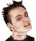 Maskworld Teenzombie - Latexapplikation zum Ankleben inkl. Hautkleber - Kostüm-Zubehör für Halloween, Karneval & Horror-Party