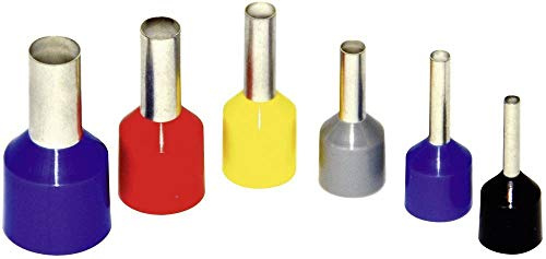 VOGT VERBINDUNGSTECHNIK Aderendhülse 490912ks 16 mm² x 12 mm, teilisoliert, blau, 100 Stück