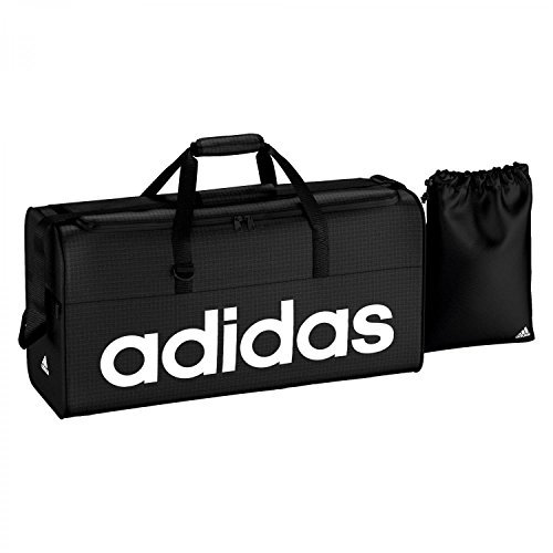 adidas Sporttasche Linear Performance Teambag Large, Black/White, 67 x 26 x 35 cm, 61 Liter, AJ9920