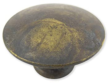 Knopf REGENCY 35 mm Messing Antik 35 mm - Qualität aus Europa seit 1998