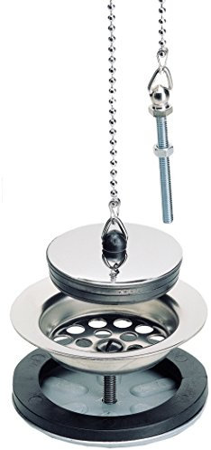 Nicoll 92936 Plateau bonde evier 2 bacs gres d84 050 0204011, Blanc