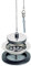 Nicoll 92936 Plateau bonde evier 2 bacs gres d84 050 0204011, Blanc