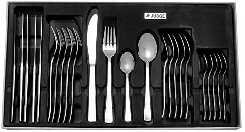 Judge Gift Box Set, 24 Piece, Stainless Steel, Silver