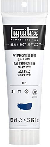 Liquitex Professional Acrylique Heavy Body 138 ml Bleu Phtalo Nuance Verte Série 1A