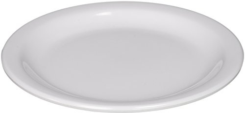 Winco MMPR-6W Assiette ronde en mélamine Blanc 12 pièces