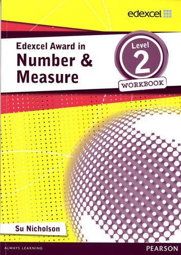 Edexcel Award in Number and Measure Level 2 Workbook (Edexcel Maths Awards) by Ms Su Nicholson (2013-01-22)