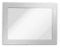 Durable Info-Rahmen Duraframe (A6, selbstklebend mit Magnetverschluss) 2 Stück, silber, 487023