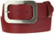 MGM Damen Plain and Beautiful Gürtel, Rot (Dunkelrot), 95