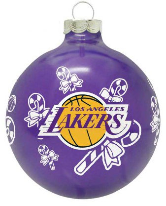 NBA Los Angeles Lakers, traditionelles Ornament, 7 cm
