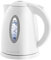 Ovente KP72 W 1.7l senza BPA bollitore elettrico bollitore acqua, riscaldamento rapido, cordless con spegnimento automatico e boil-dry protezione, indicatore LED, bianco, plastica