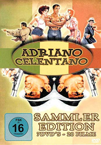 Adriano Celentano - SUPER-SAMMLERBOX mit 20 FILMKLASSIKER [7 DVDs]