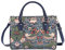 Signare Tapisserie Reisetasche Damen, Sporttasche Damen, Weekender Damen, Reisetasche groß mit William Morris Designs (Erdbeerdieb Blau)