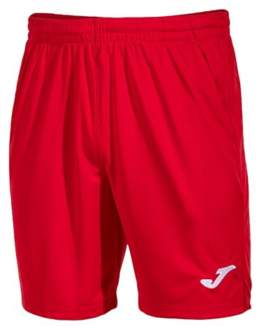 Joma Men's Drive Bermuda Shorts, Black, XL UK, red, XXS