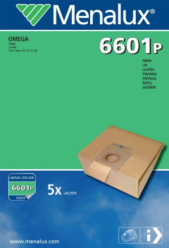 Menalux 6601 P, 5 Staubbeutel