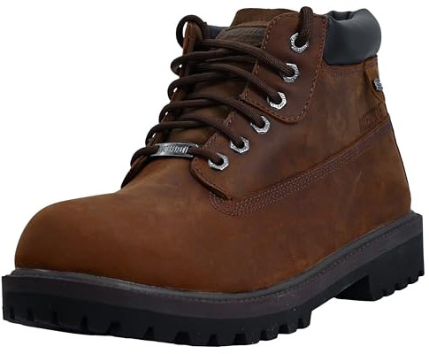 Skechers Sargento-Verdetto, Botas de Moda Hombre, marrón Oscuro, 46 EU
