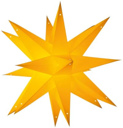 Leuchtsterne - Starlightz Taara light yellow - Outdoor Stern - Stern 60 cm