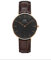 Daniel Wellington Classic York Unisex Uhr, 36mm Klassisch Leder Roségold Uhr