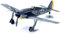 TAMIYA 300060766-1:72 Focke Wulf Fw 190 A-3, Luftfahrt, Militär, Flugzeug,originalgetreue Nachbildung, Plastik Bausatz, Basteln, Modellbausatz, Zusammenbauen, unlackiert