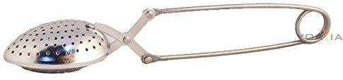 [ 5x3.5cm Teeei Löffel oval ] Tee Zange Teeei STAINLESS STEEL Rostfreier Stahl