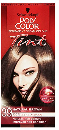 Schwarzkopf Poly Color Cremehaarfarbe 39 Hellbraun (1 Stück)