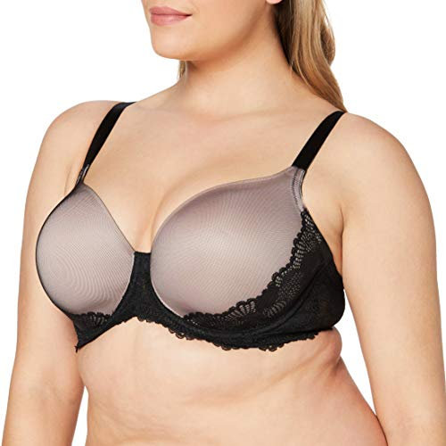 Triumph Damen Lace Spotlight WP 01 Vollschalen BH, Schwarz (Black 0004), (Herstellergröße: 85F)