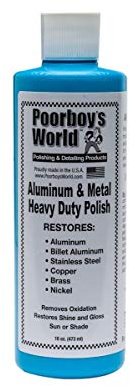 Poorboy's World Heavy Duty Aluminium & Metal Polish - 16oz 473ml
