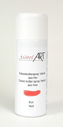 Farbspray Rot Kakaobutter Velvet 400 ml