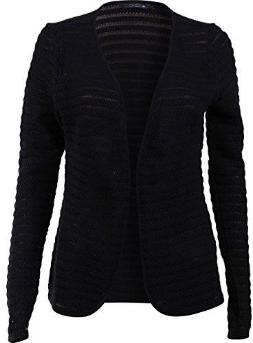 Only Crystal Ls Noos, Cardigan Donna, Nero (Black), M