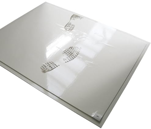 Clean-Step Adhesive Doormat - White 0.8m x 0.6m