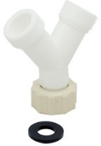 Washing Machine / Dishwasher Y Piece Hose Splitter