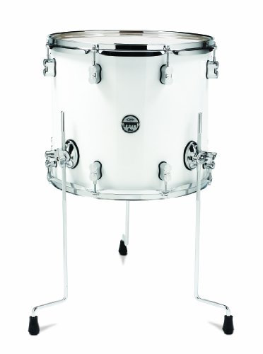 Pacific Drums Concept Maple Floor Tom, 16 x 14, Pearlescent White Lacquer