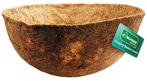 Kingfisher 12 Inch Bowl Shaped Coco Hanging Basket Liner